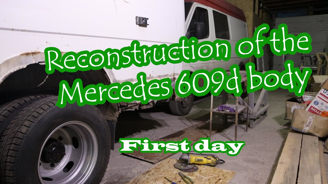 Reconstruction of the Mercedes 609d body