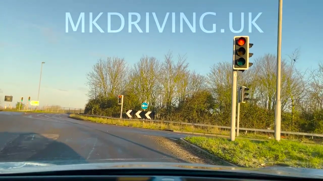 Cambridge, Histon roundabout from Cambridge to A14E Newmarket 3rd exit