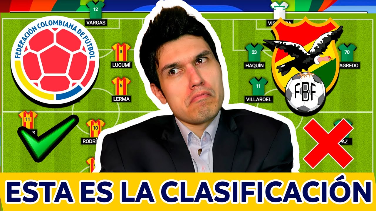 COLOMBIA vs BOLIVIA⚡MANO a MANO y PARTIDOS HISTÓRICOS🔥FECHA 17 ELIMINATORIAS UNITED 2026🔥