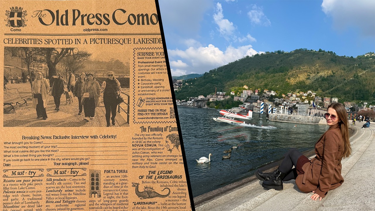 Lacul Como Italia - Ne intoarcem acasa
