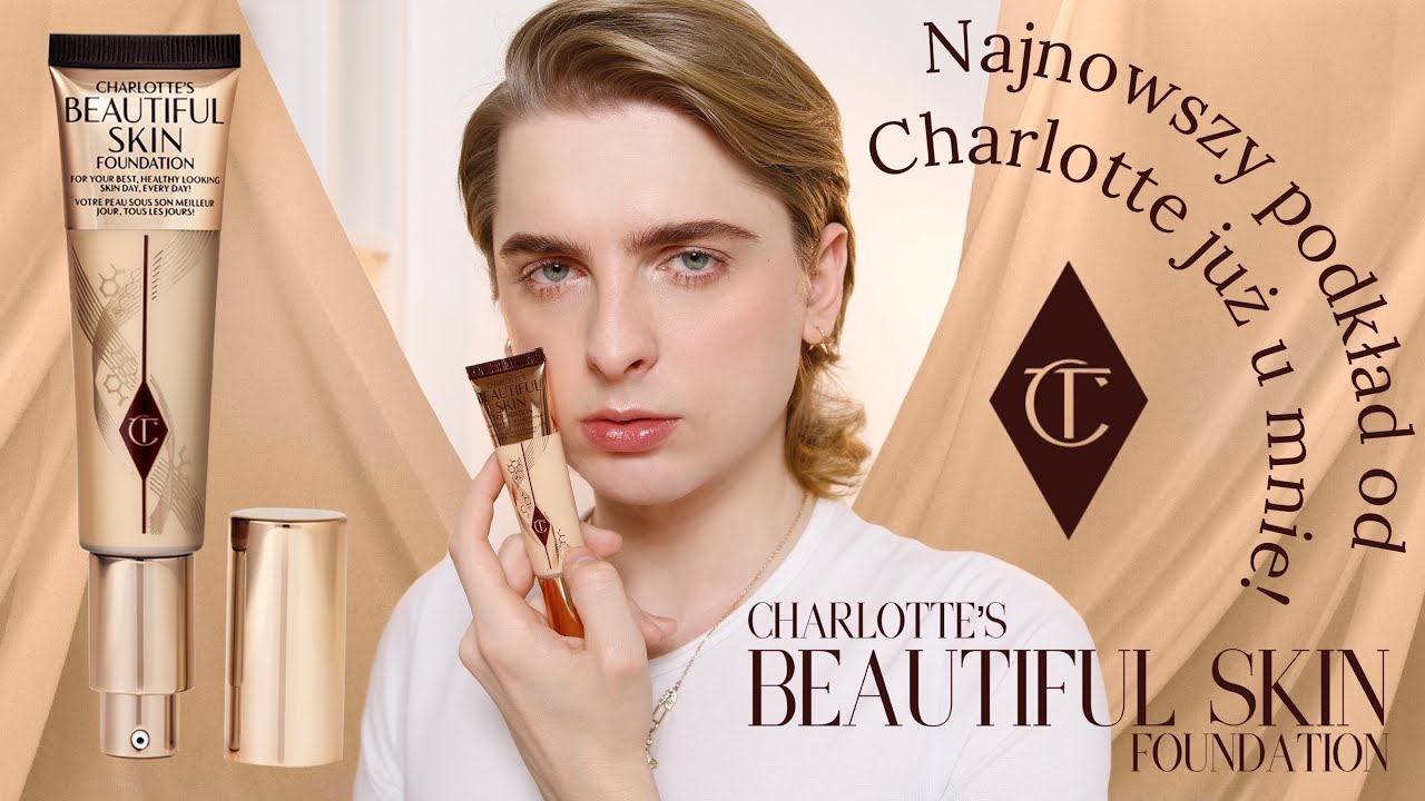 NAJNOWSZY podkład Charlotte Tilbury Beautiful Skin Foundation jest idealny do cery *******ej !