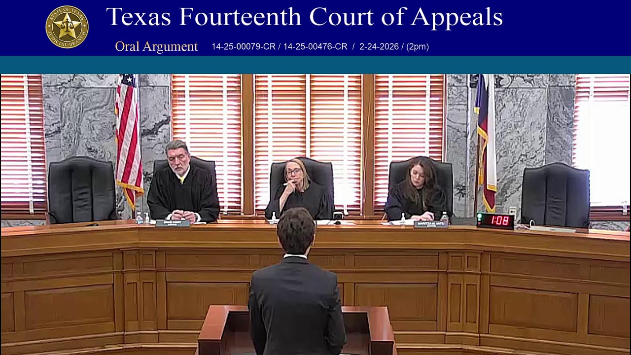 14th Court Oral Argument - 2-24-2026 (2pm)