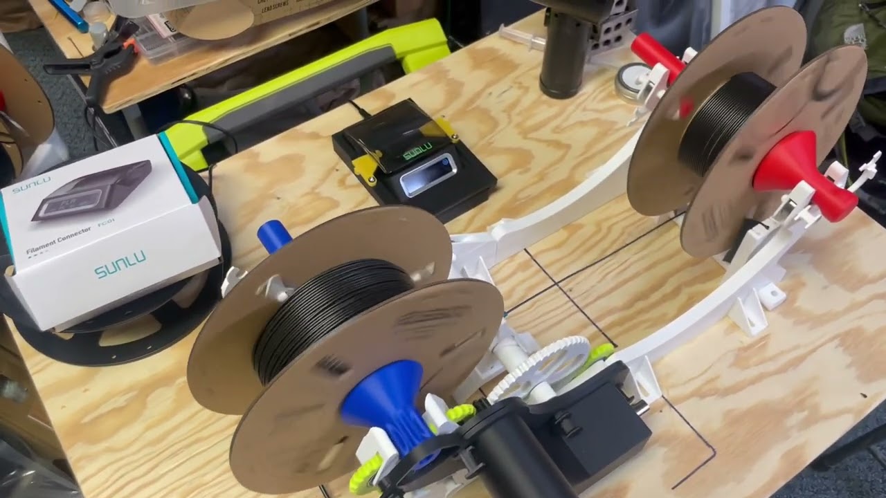 Sunlu Filament Connector + Pastamatic Spool Winder