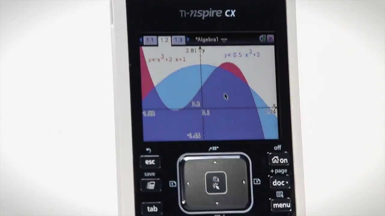The TI-Nspire&trade; CX Handheld