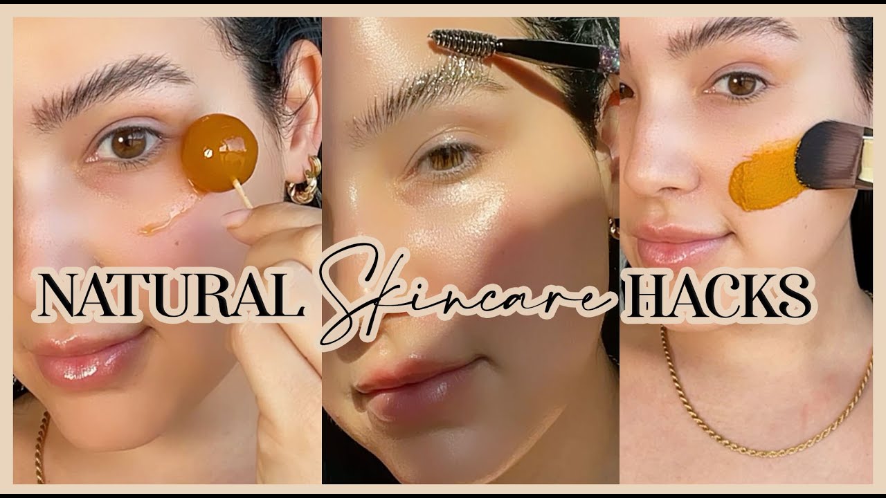 GLOWING Skincare Hacks: Dark Circles, Acne, Lash & Brow Growth (Non-Toxic)