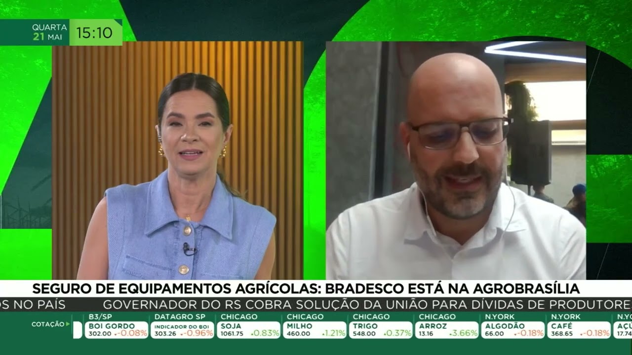 Seguro de equipamentos agr&iacute;colas: Bradesco est&aacute; na AgroBras&iacute;lia