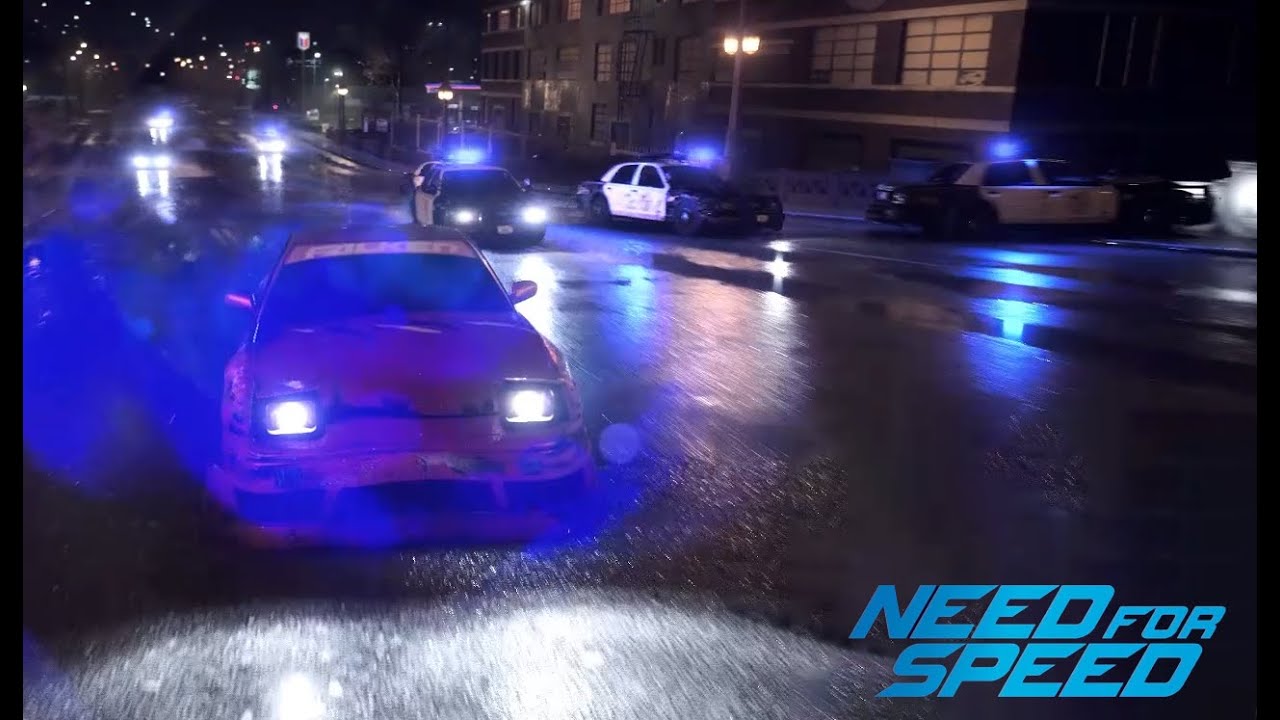 NFS 2015 Project Unite - Heat level 5 Police Chase