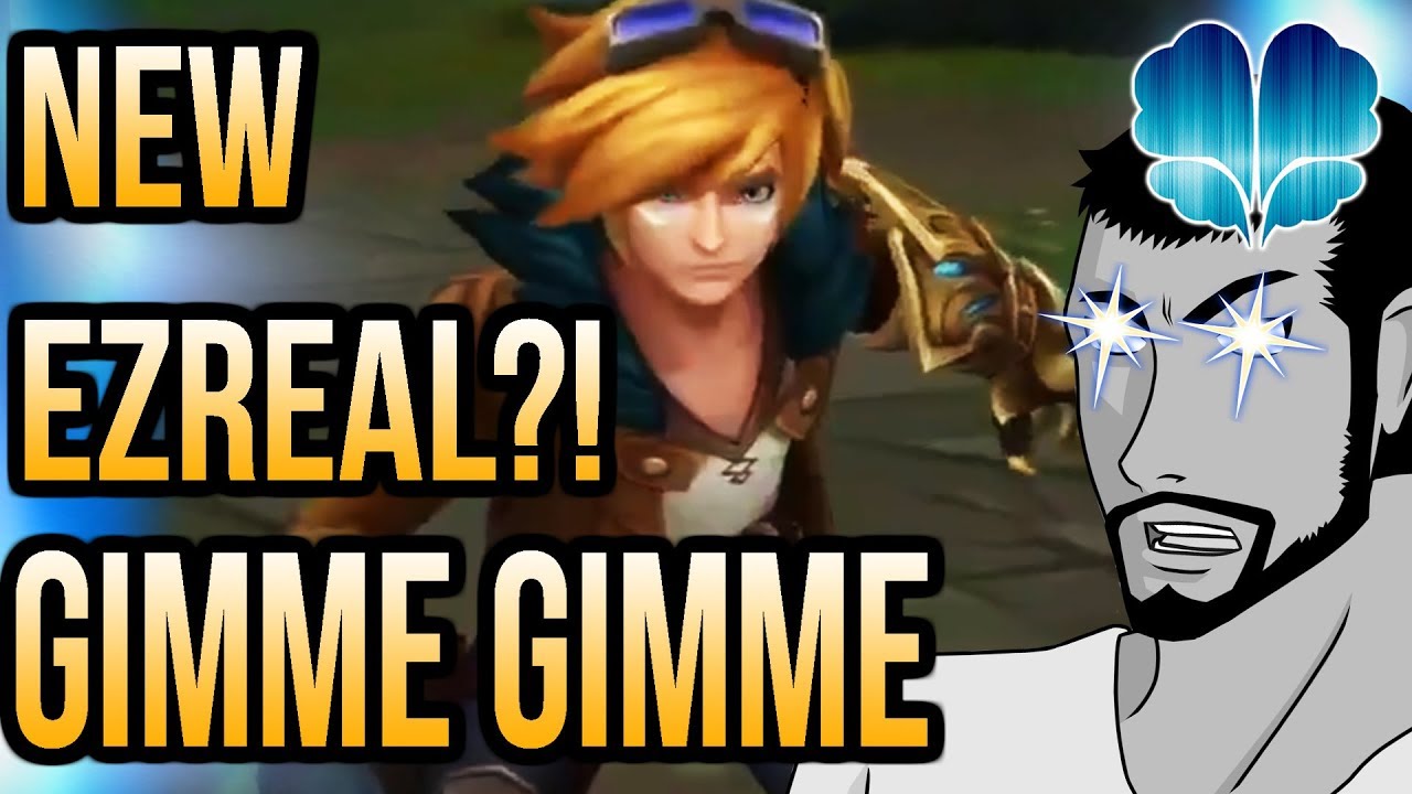 Ezreal Visual Update 2018 Reaction!!