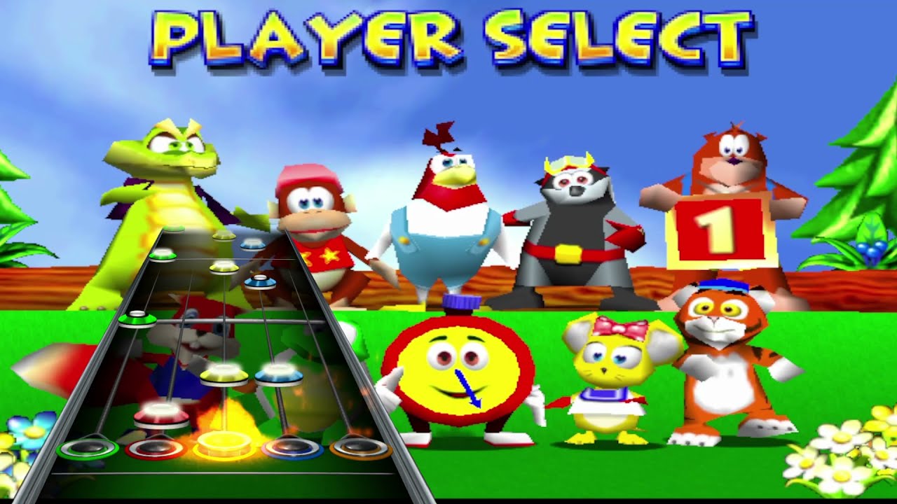 Diddy Kong Racing - Character Select | Clone Hero