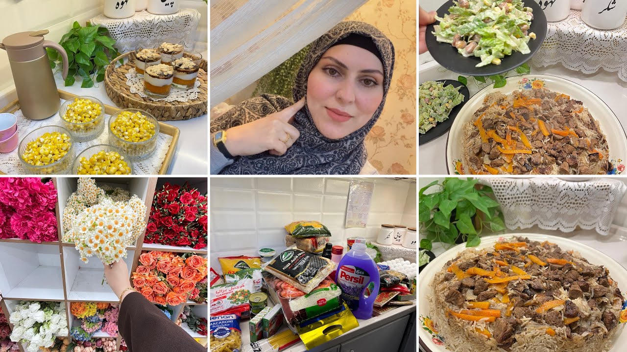 روتين تجهيز رمضان 🕌 | مشتريات + تنظيم المطبخ	 قبل 🌙 مشاهدة ممتعة #اكسبلور #مشتريات 