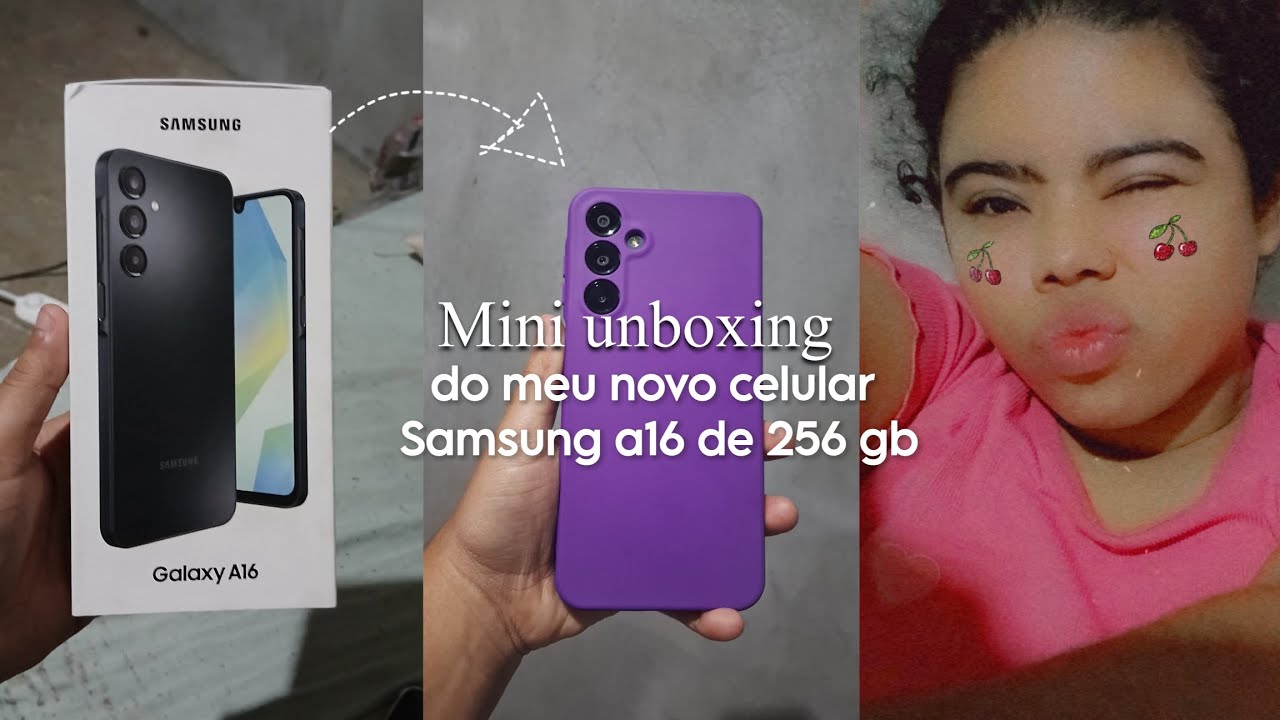 Unboxing Samsung Galaxy A16 256GB | Vale a pena?