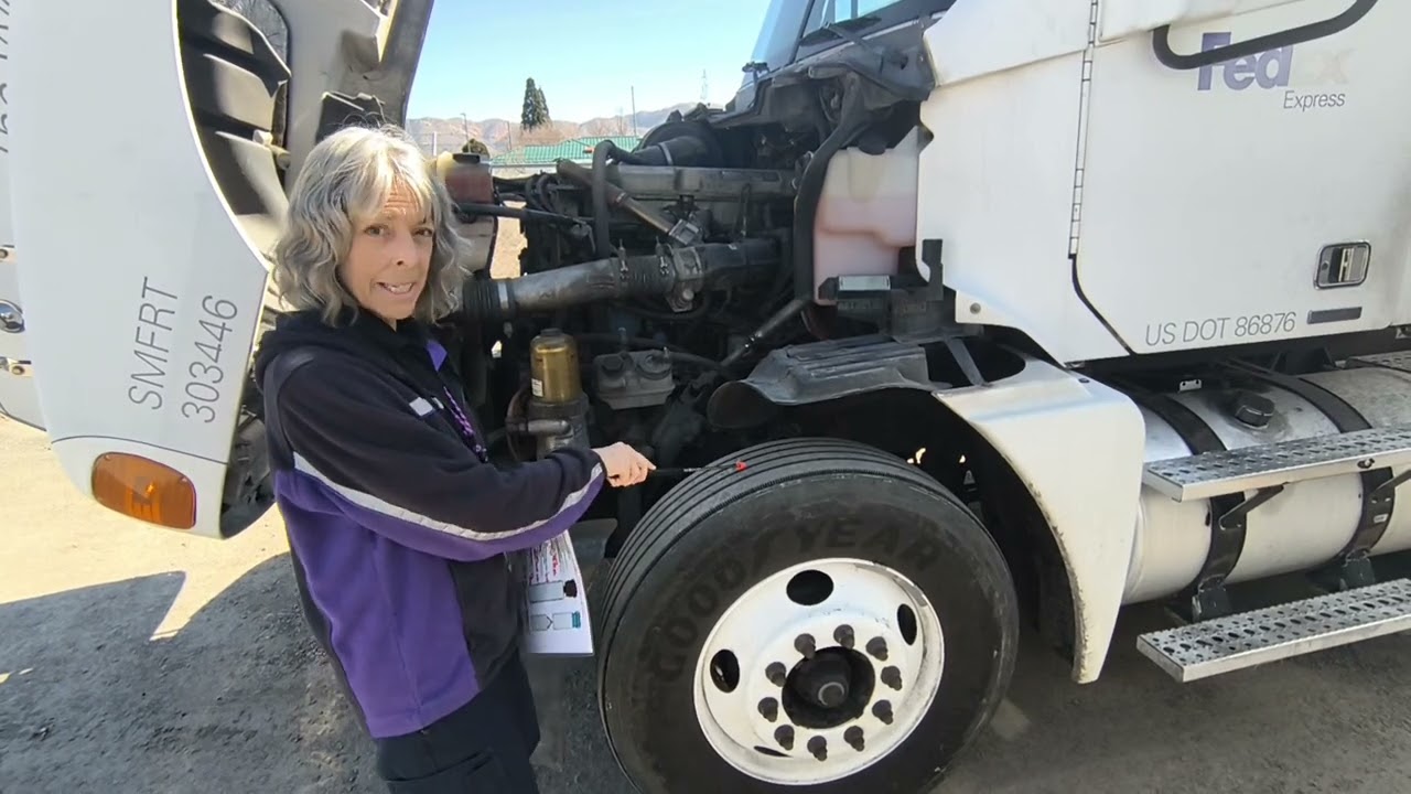 Full Modernized (2022) DMV Tractor Trailer Pretrip
