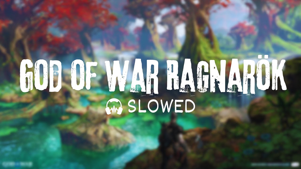 ▸ GOD OF WAR RAGNARÖK「  𝒔𝒍𝒐𝒘𝒆𝒅 + 𝒓𝒆𝒗𝒆𝒓𝒃  」