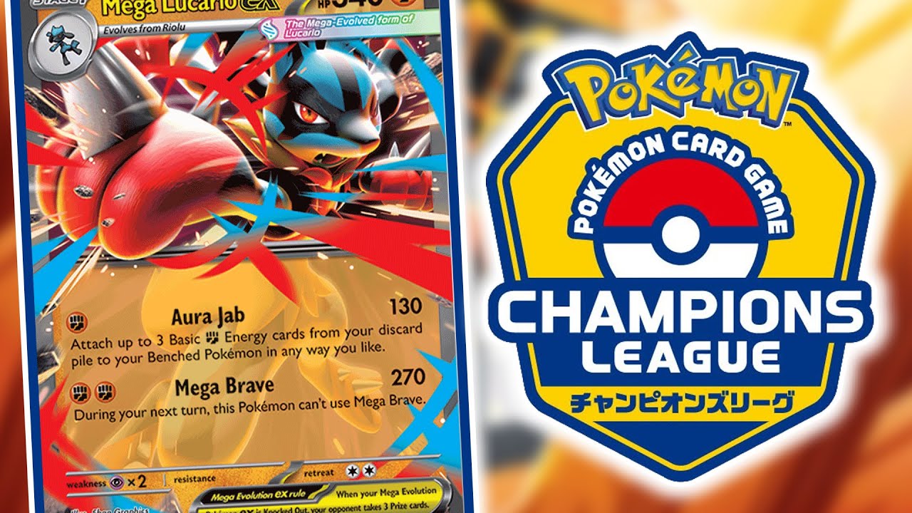 Mega Lucario ex Looks Super Powerful - Champions League Yokohama Round 11