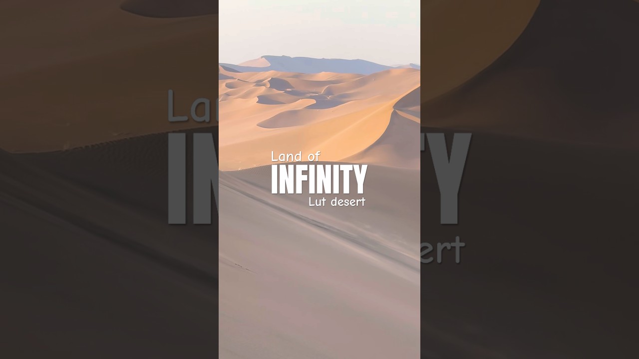 Land of infinity - LUT desert #travel #desert #lutdesert #deserttravel #deserttrip