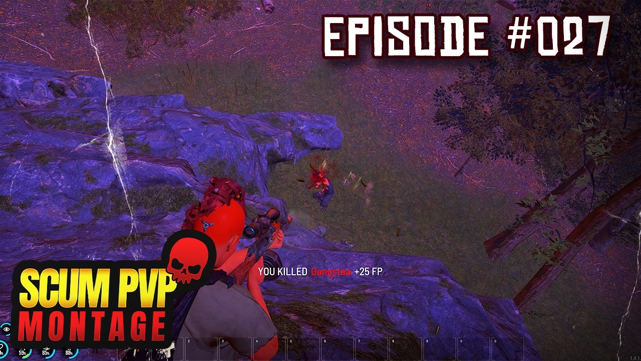 SCUM 1.0 - PVP KESİTLERİ #027 - SON KLAVYE #scum #scumpvp