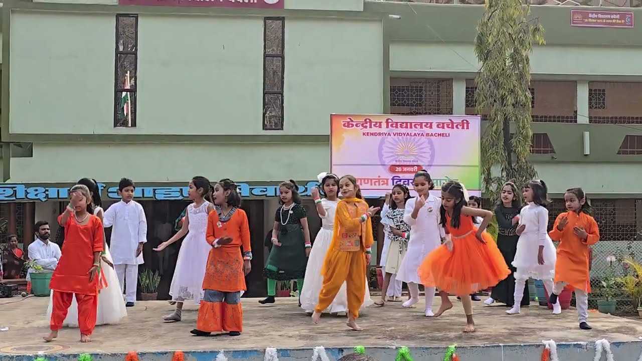 Patriotic Dance Performance | Republic Day 2026 | Kendriya Vidyalaya Bacheli