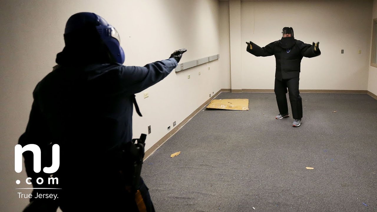 Police train in de-escalation and non-lethal force