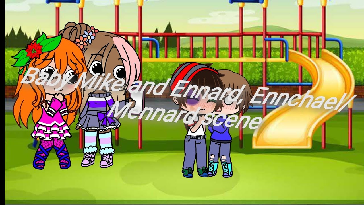 Just some baby Mike and Ennard||Ennchael/Mennard scene||My AU