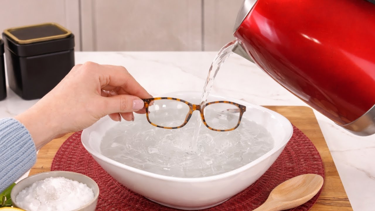 Glasses always dirty? This simple method changes everything!