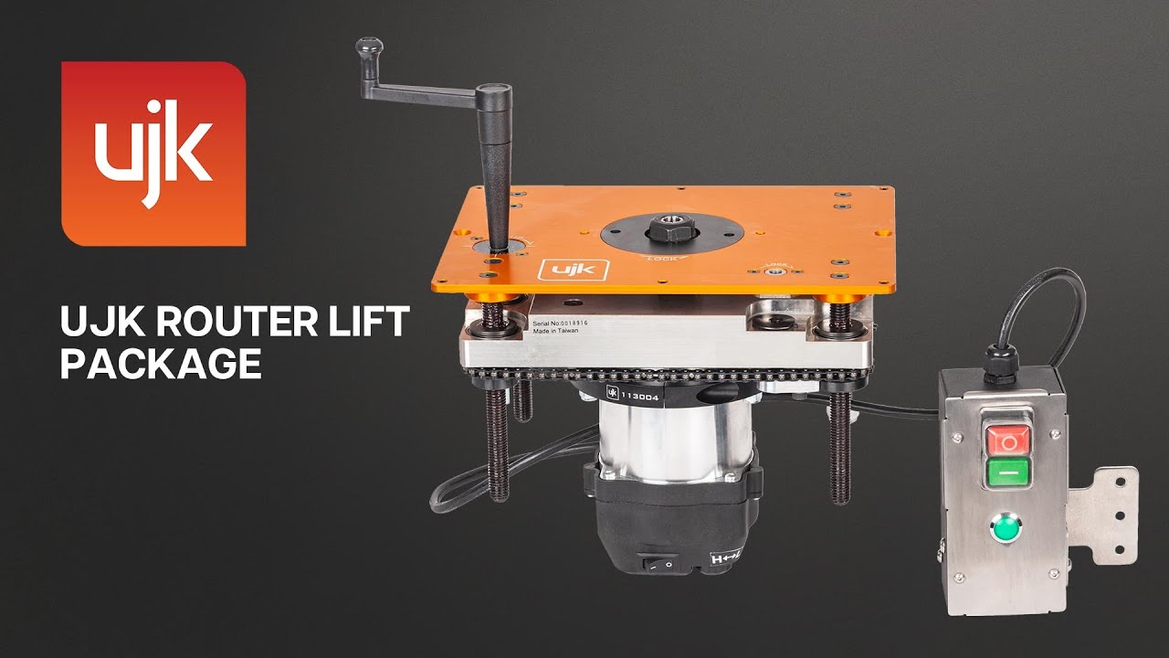 UJK Router Lift Complete Package Product overview