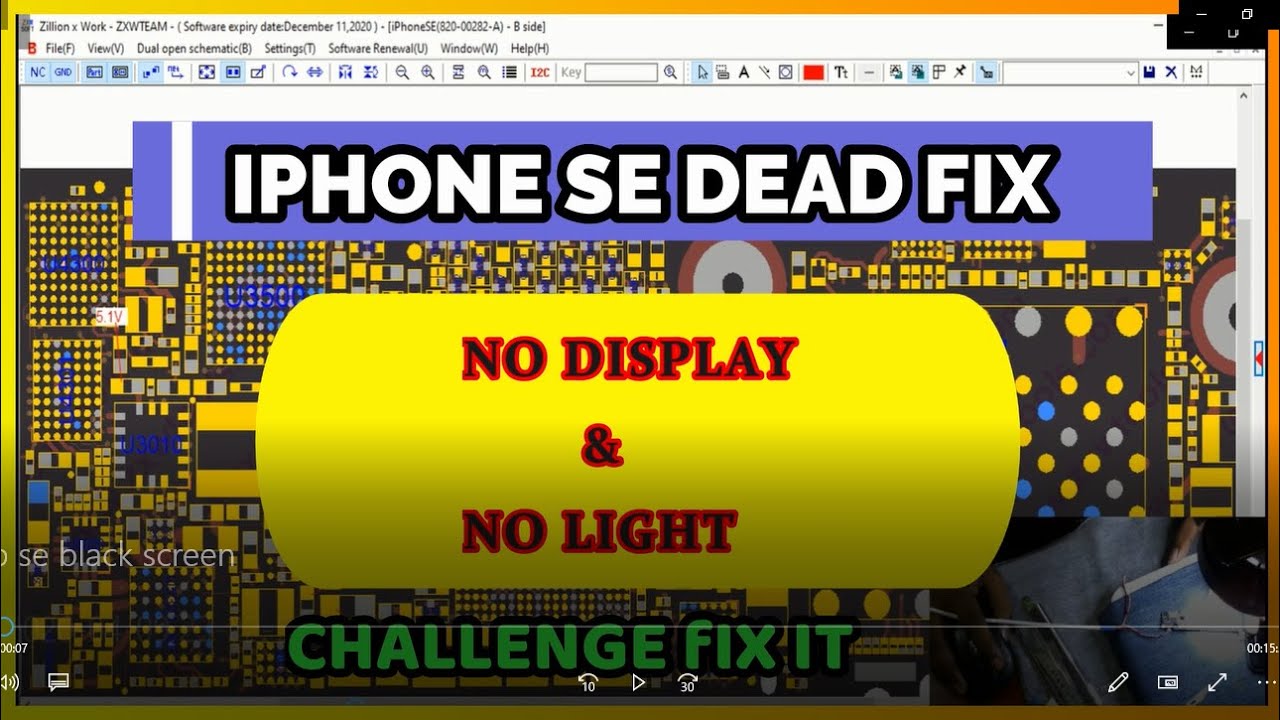Iphone SE No Display and No Light (We Fix It...)