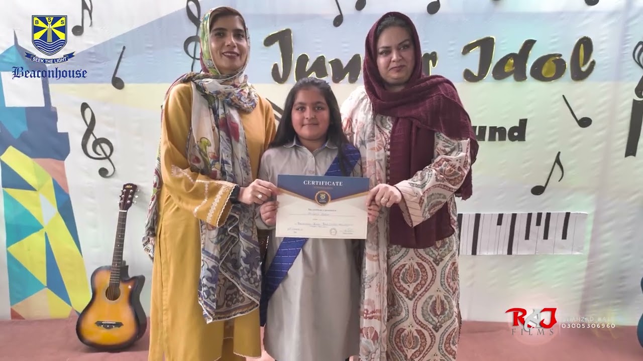 Beaconhouse F.10.4 singing competition junior idol