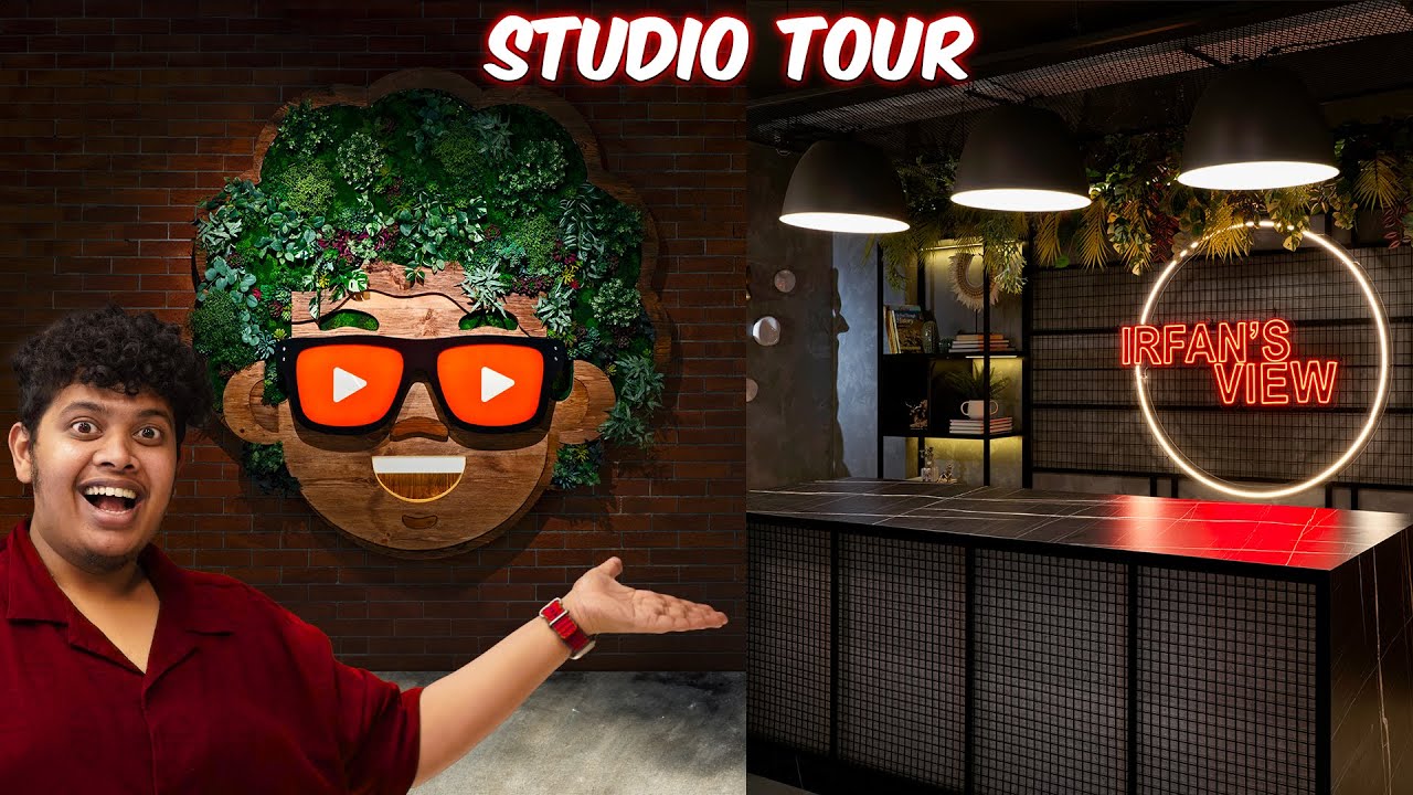 New Studio Tour ❤️- Irfan's&nbsp;View