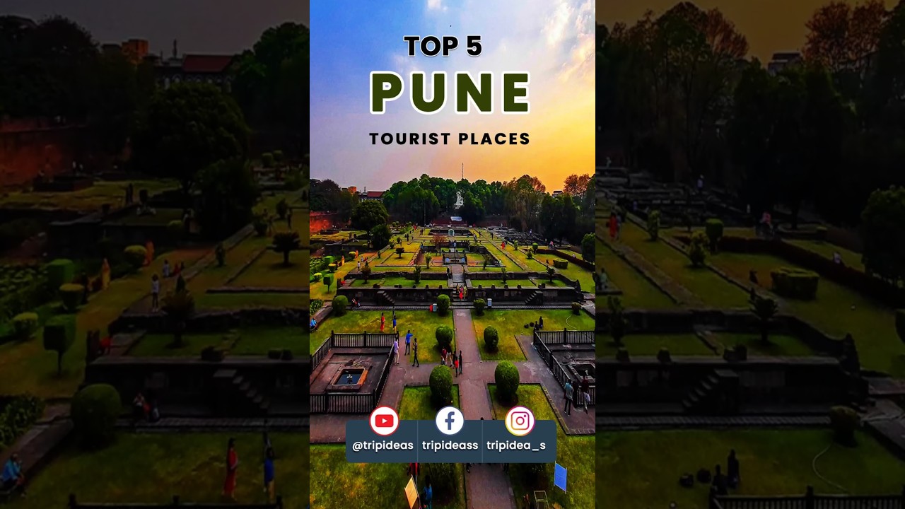 Top 5 Must-Visit Places in Pune! Shaniwar Wada, Aga Khan Palace, Sinhagad Fort, Osho Garden &  more!