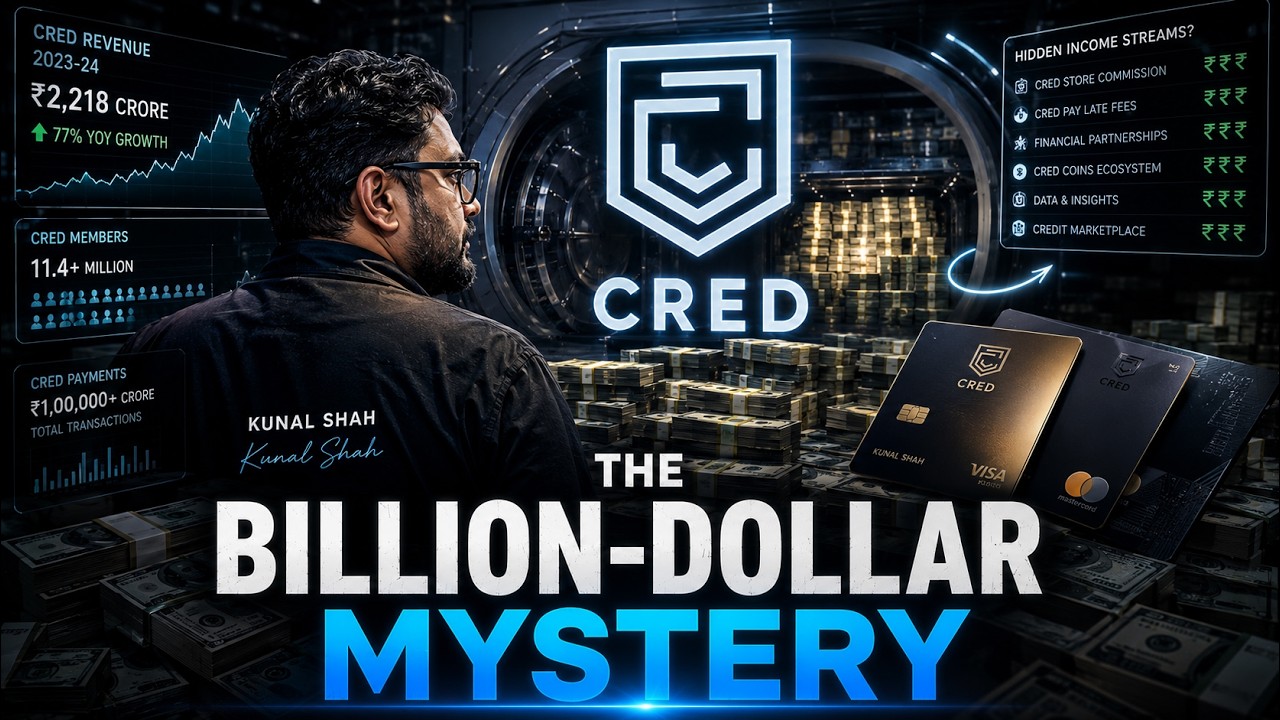 How CRED Makes Money: The Billion-Dollar Mystery #CRED #Fintech #Startup #Business #KunalShah