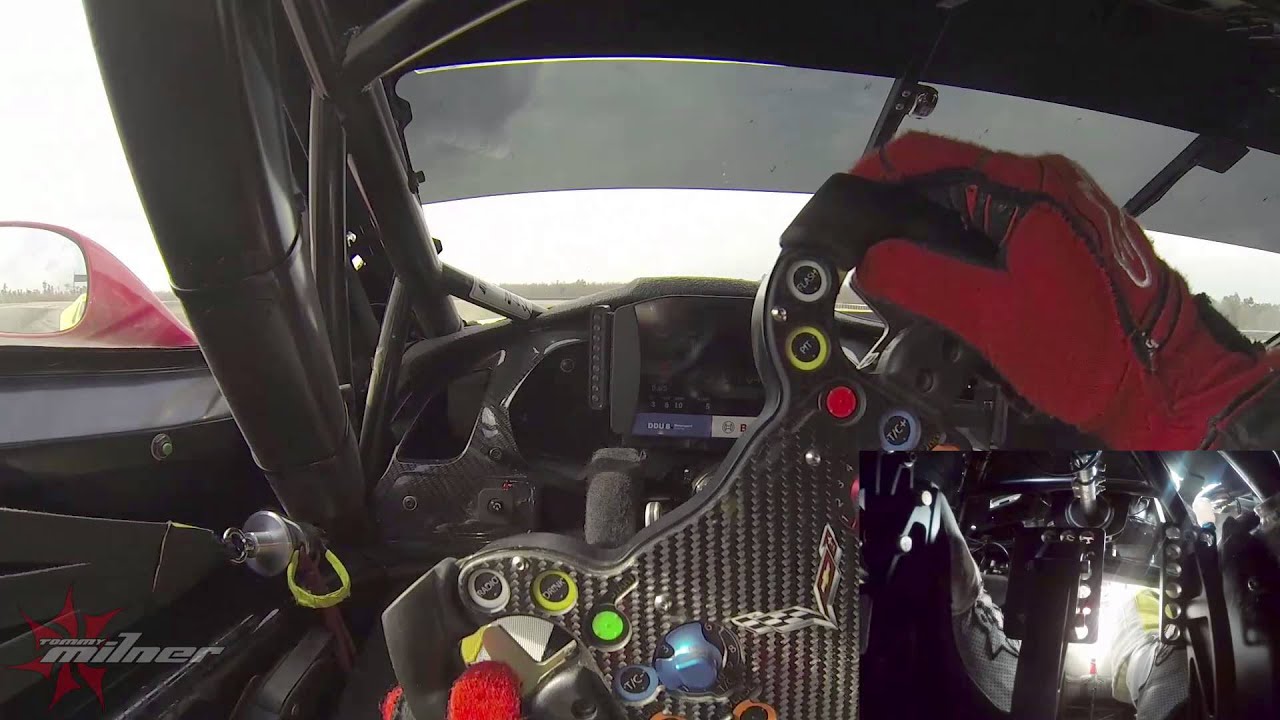 Tommy Milner - Corvette Racing - Driver's POV - NOLA Motorsports Park