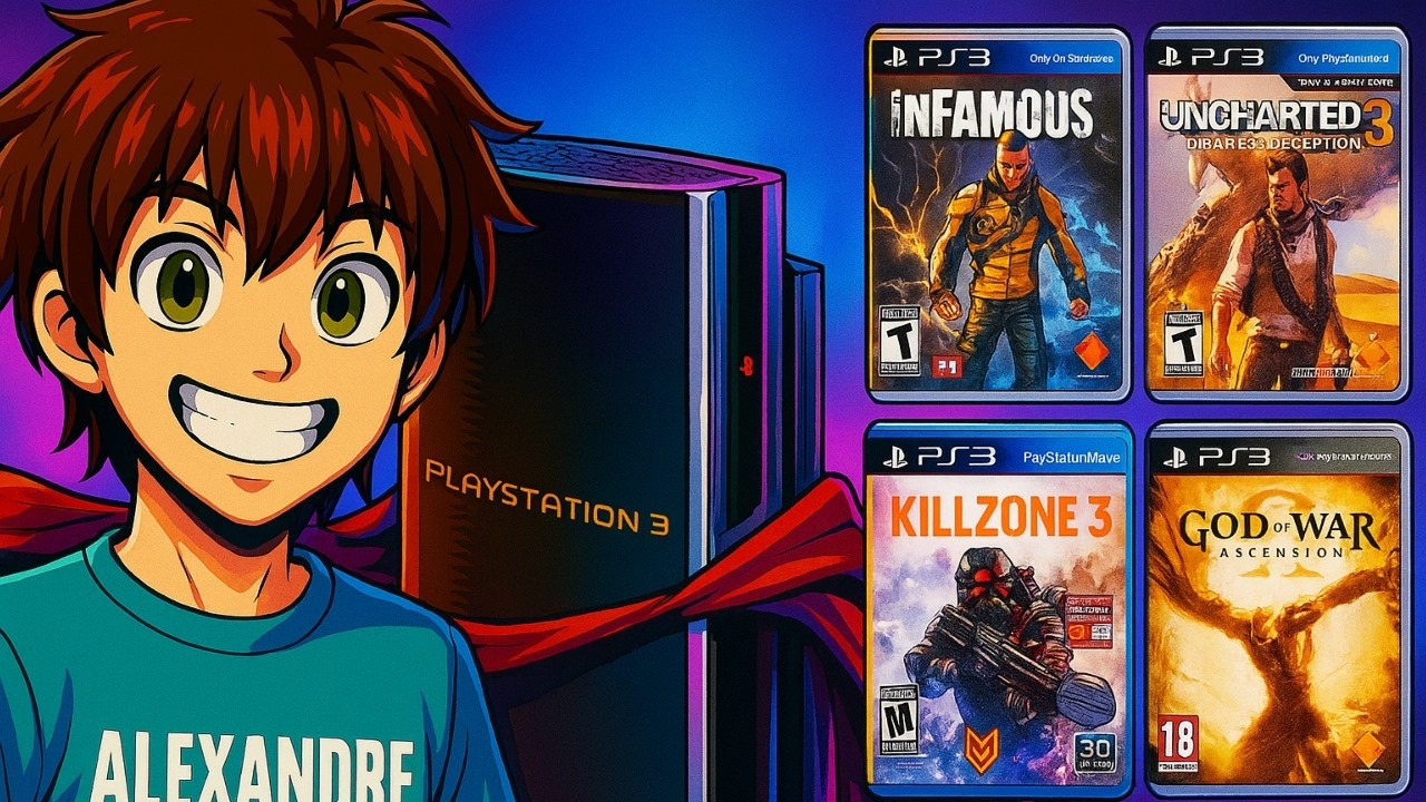Por Que o PS3 Evoluiu os Exclusivos da Sony?(NÃO É SOBRE GRÁFICO)
