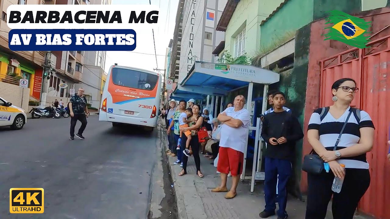 Barbacena, Av Bias Fortes, Centro,  MG  |  Brazil Walking Tour 2024