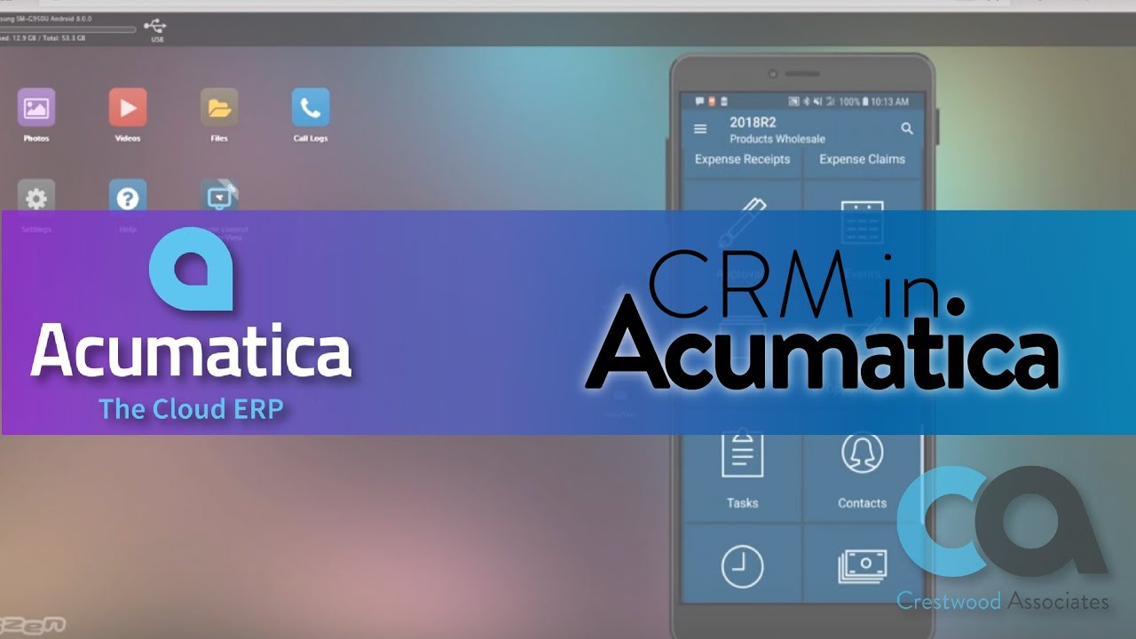 [Webinar] Customer Relationship Management (CRM) in Acumatica