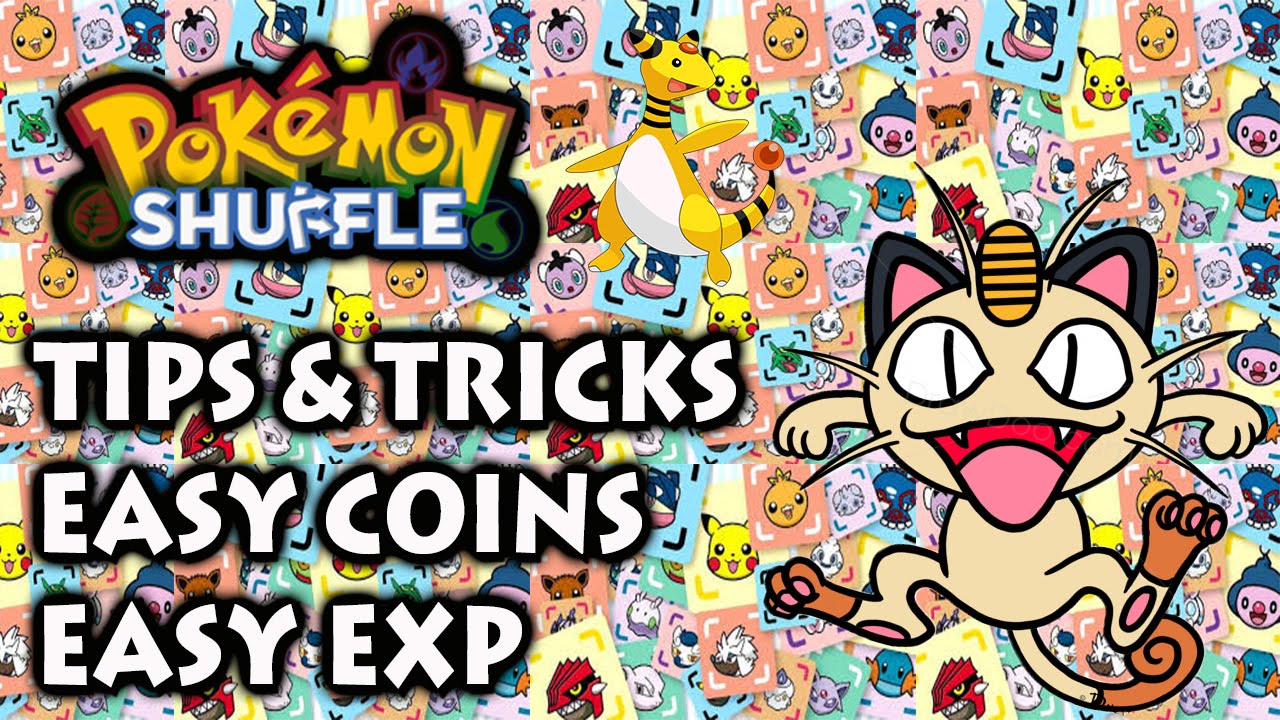 Pokemon Shuffle Tips & Tricks For Easy Coins & EXP