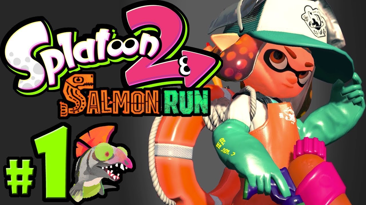Splatoon 2 ~ Salmon Run PART 1 - Nintendo Switch Gameplay Walkthrough - Mr. Grizz’s Boss Rush