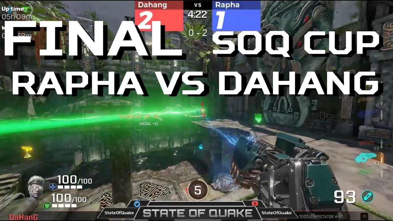 Rapha vs Dahang (первый турнир без раундов, FINAL State Of Quake tournament) &ndash; Quake Champions