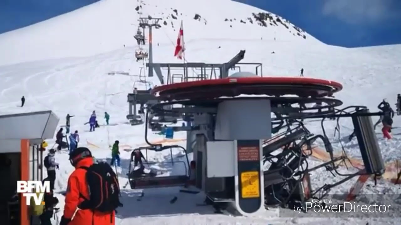 Accident de telesiege en Georgie