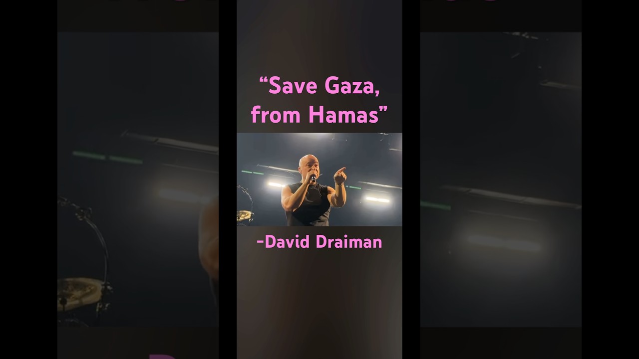 David Draiman&rsquo;s opinion of HAMAS Disturbed Live 2024