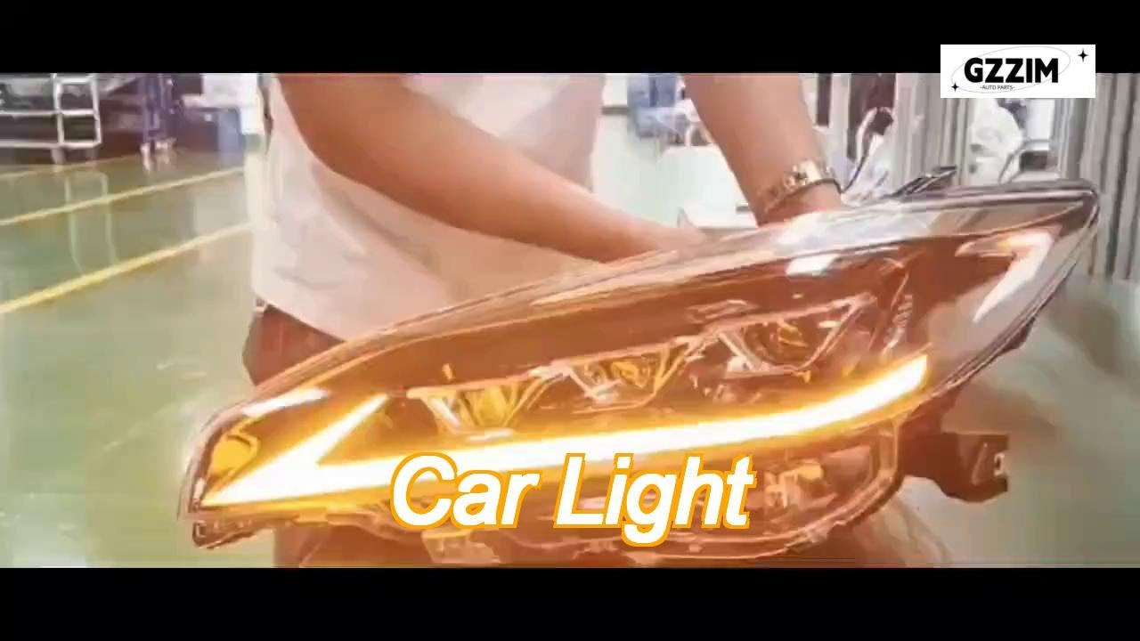 toyota wish 2009-2015 factory car light modified headlight car front light