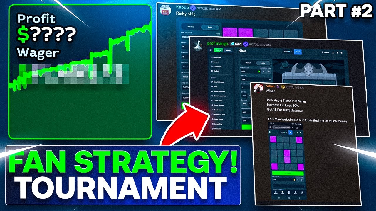 I Tried Out CRAZY Stake Fan Strategies!