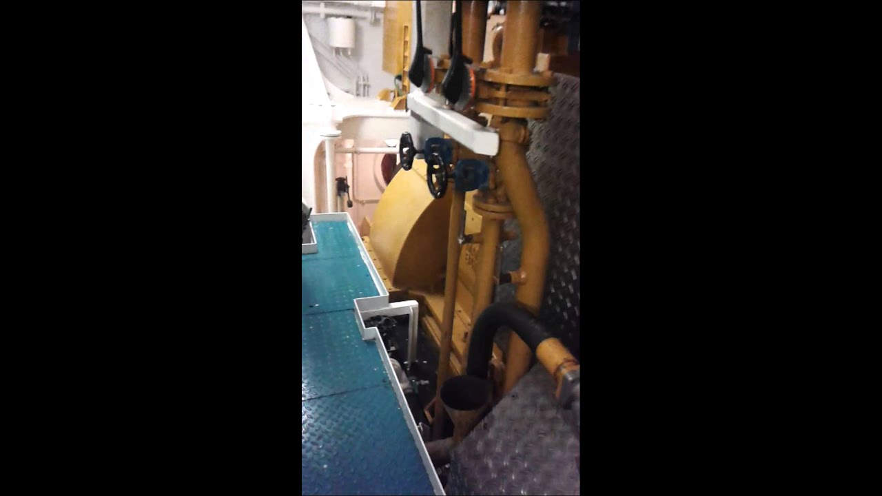 Machinekamer M.S Marietje Deborah te delfzijl