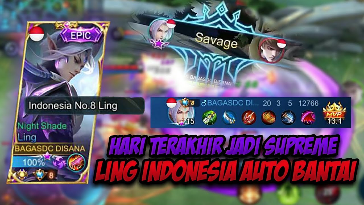 HARI TERAKHIR JADI SUPREME LING INDONESIA :)