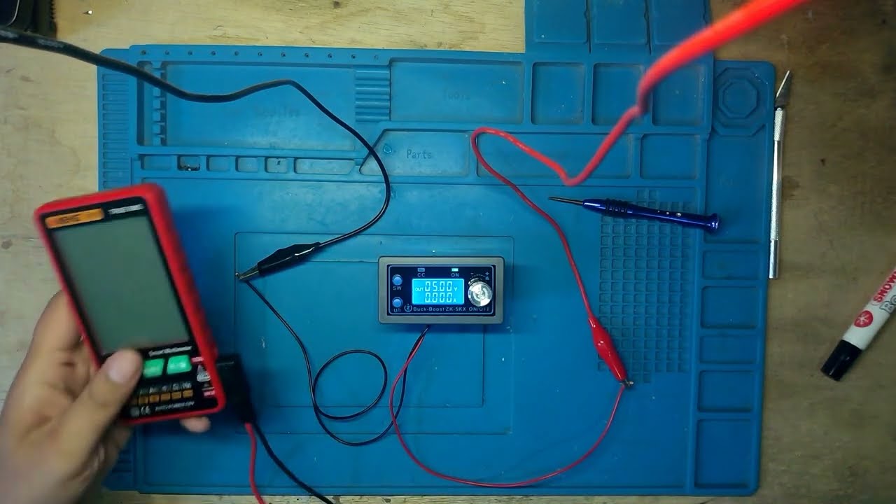 Unboxing and Test Module Buck Boost ZK-5KX