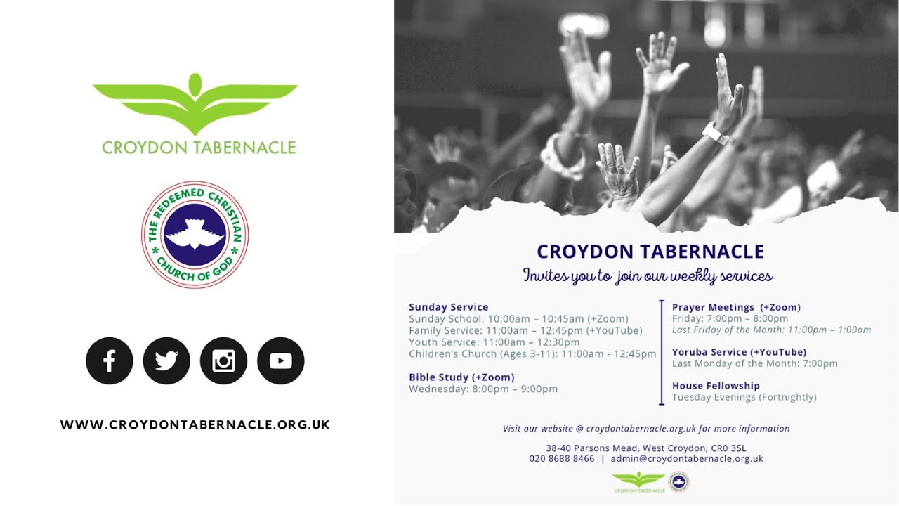 Croydon Tabernacle - Welcome to Church