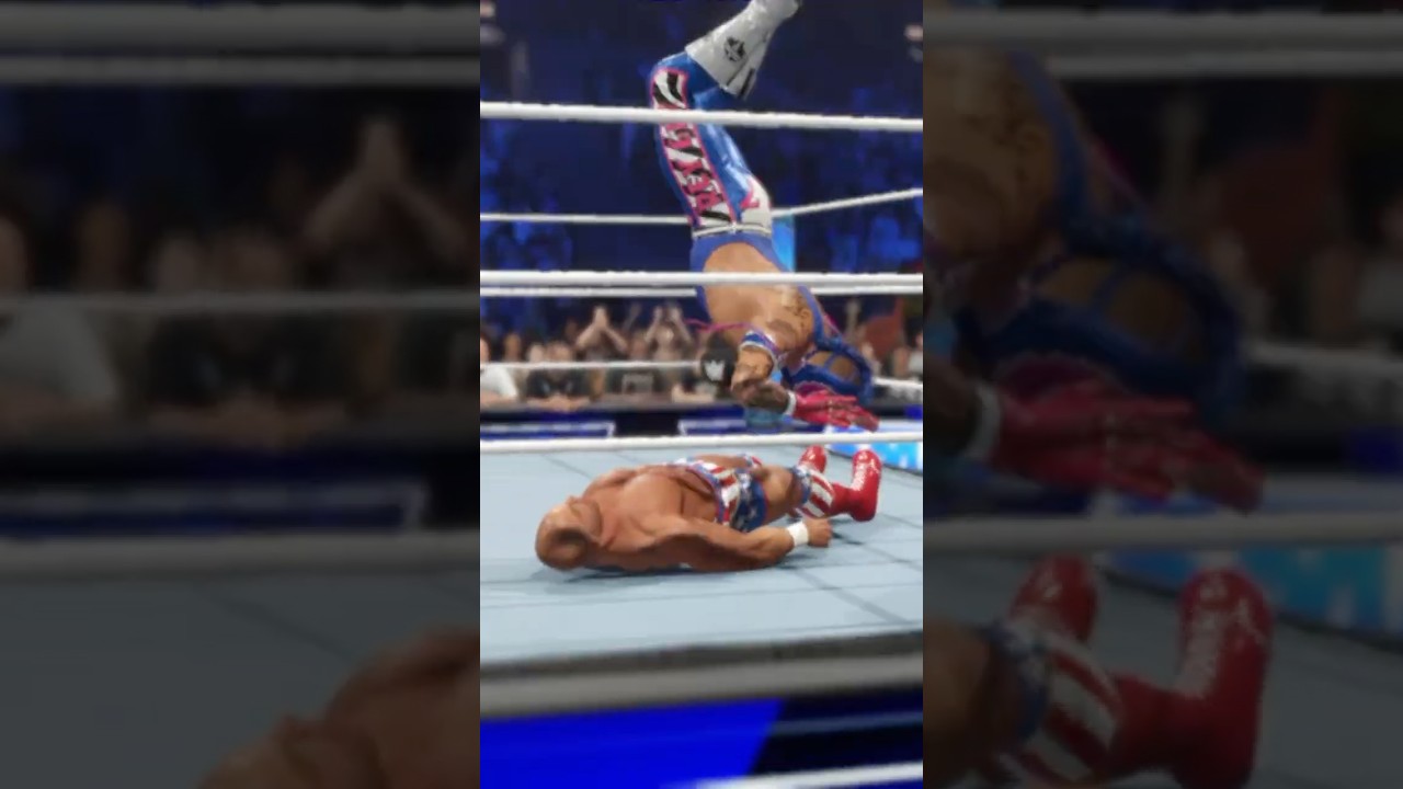 WWE 2K24: Специальный приём Рея Мистерио против Курта Энгла | Эпический матч с болевым приёмом!