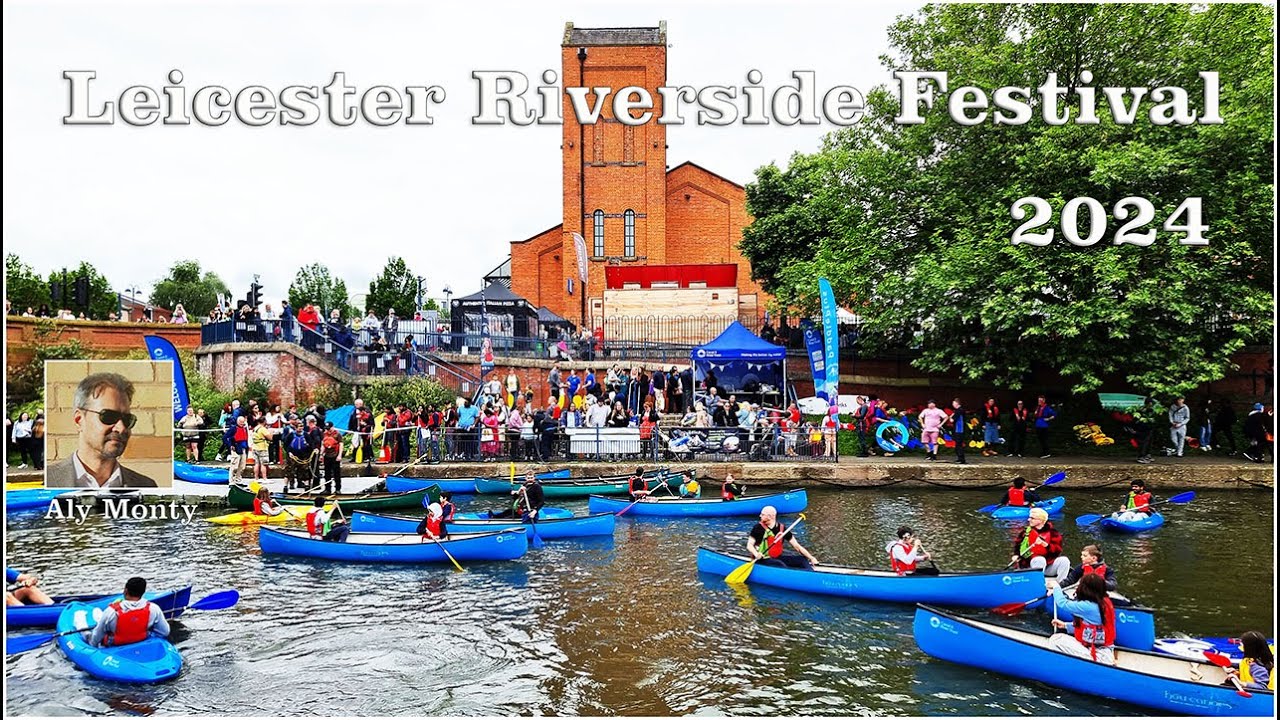 Leicester Riverside Festival 2024, Leicester City Events, De Montfort Uni, Bede Island, Castle Park