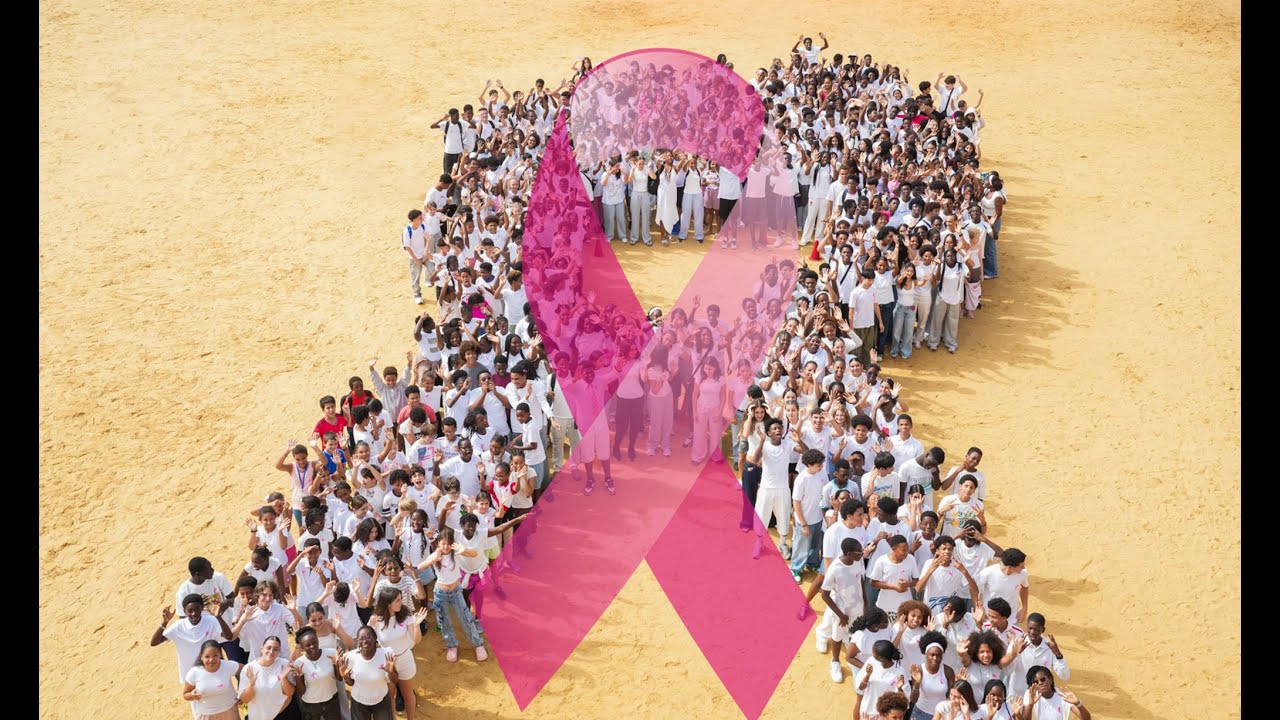 Flashmob contre le cancer du sein