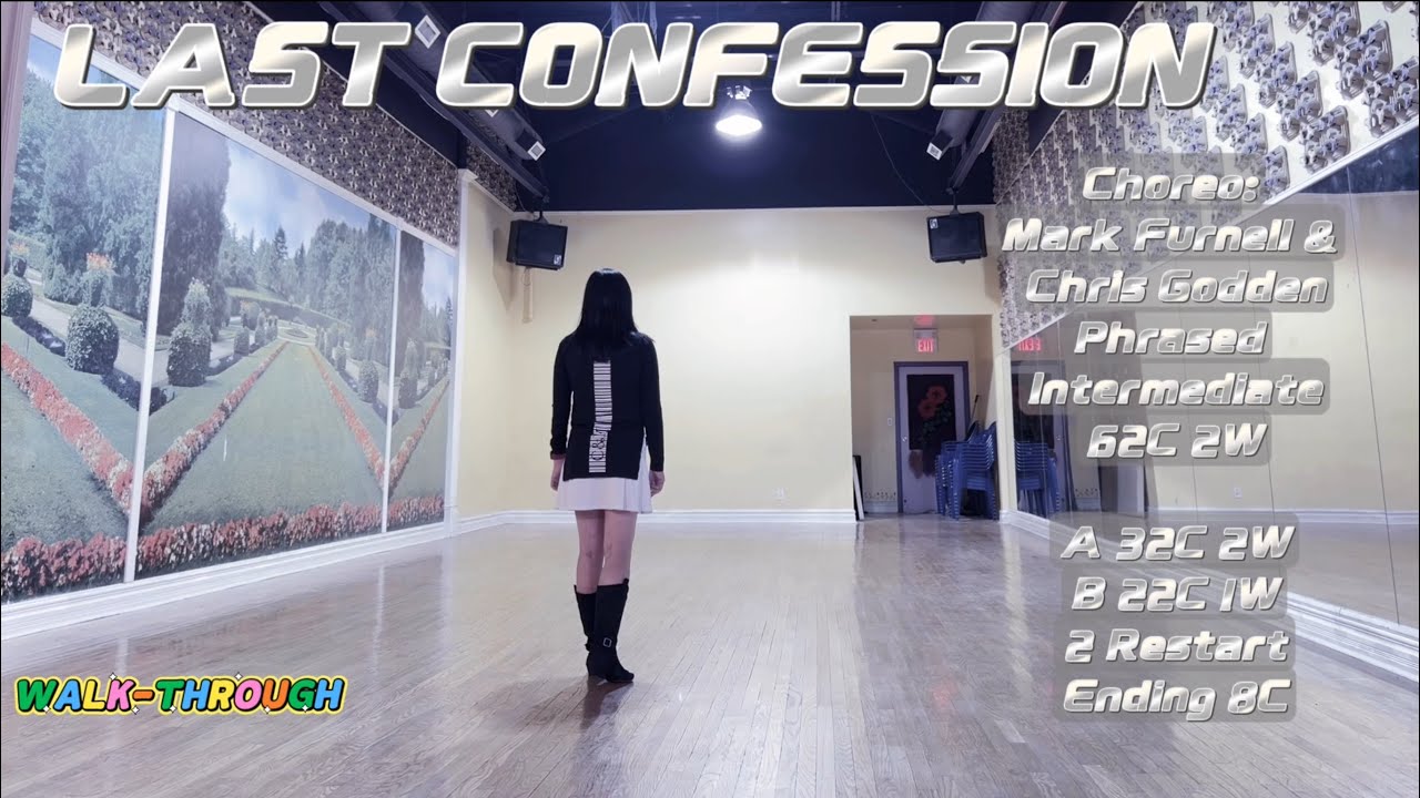 LAST CONFESSION Line Dance (WALK-THROUGH)