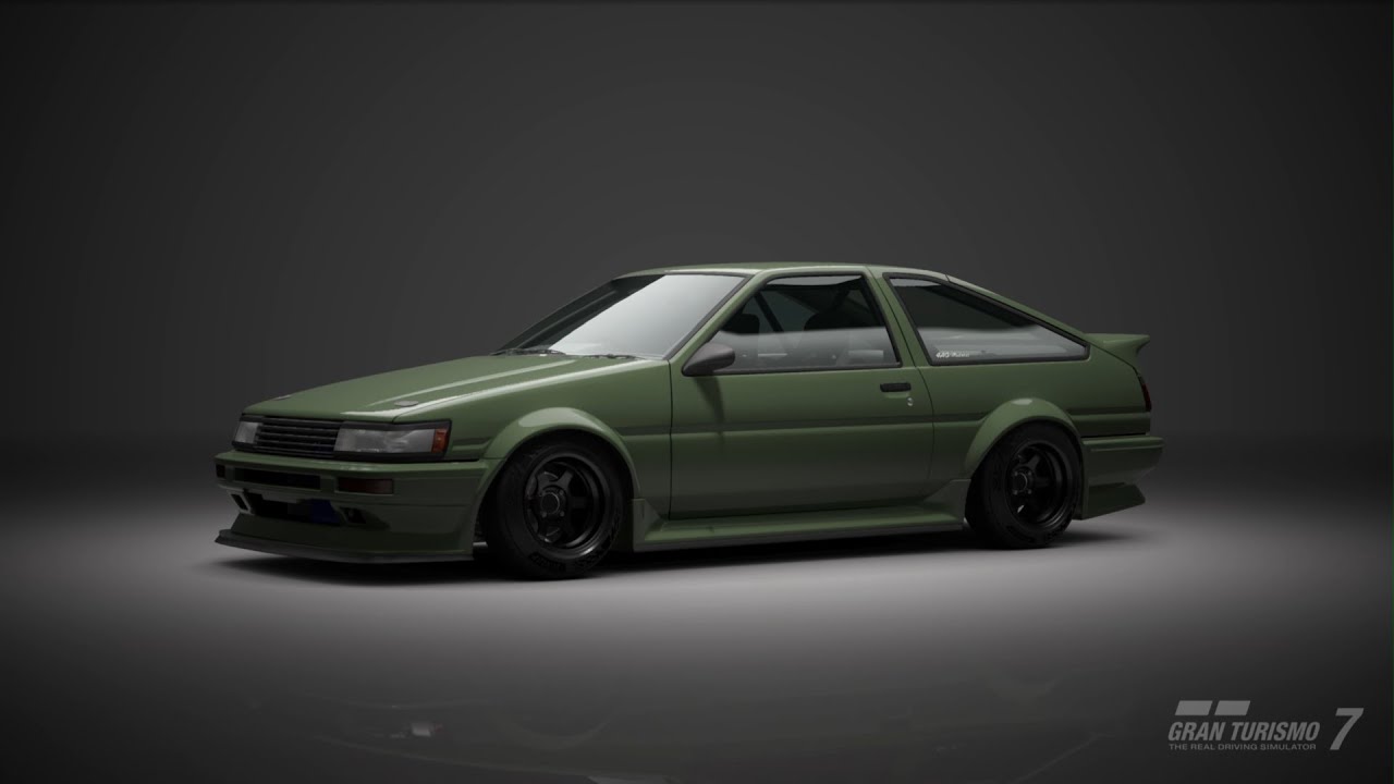 Gran Turismo 7-TOYOTA AE86 Levin D-Tuned